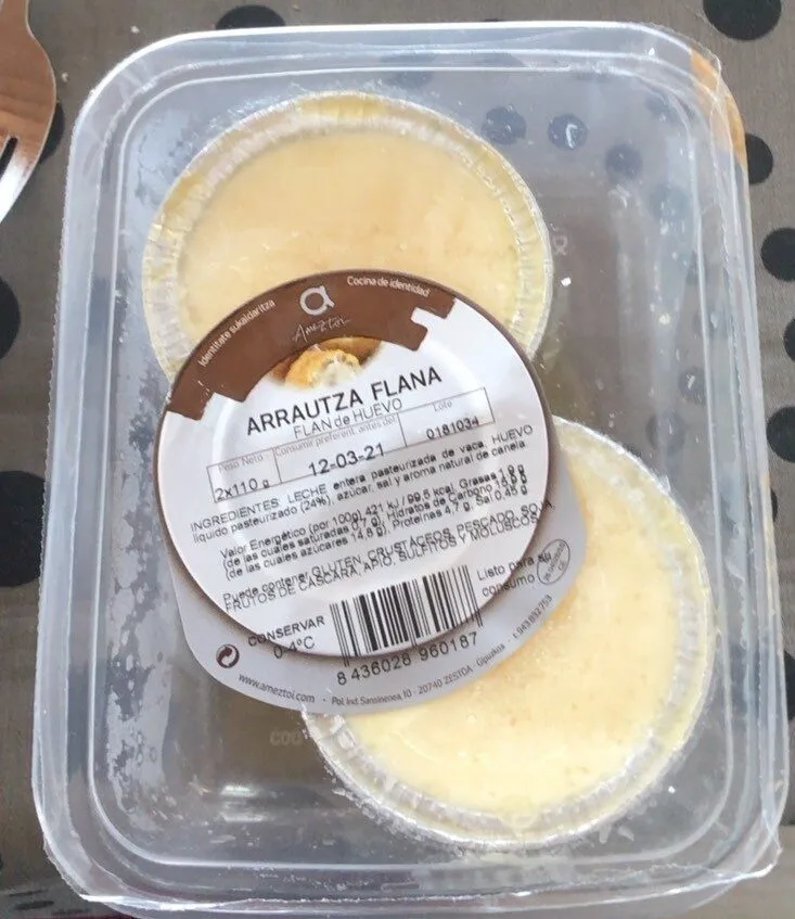 Flan de huevo