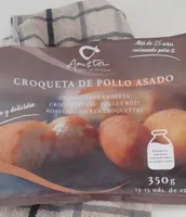 Croqueta de pollo asado