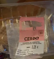 Fiambre de chuleta cocida y ahumada sajonia