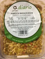 Arroz con verduras