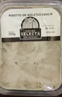 Risotto de boletus edulis