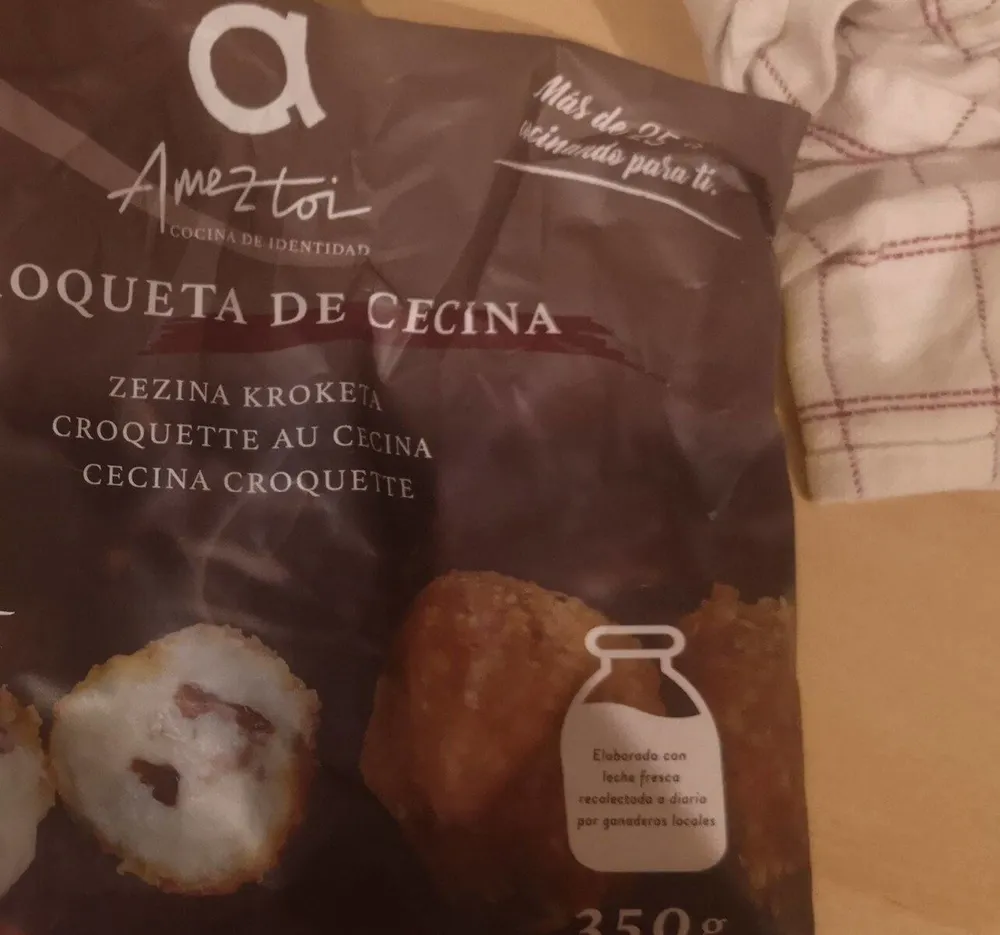 Croqueta de cecina