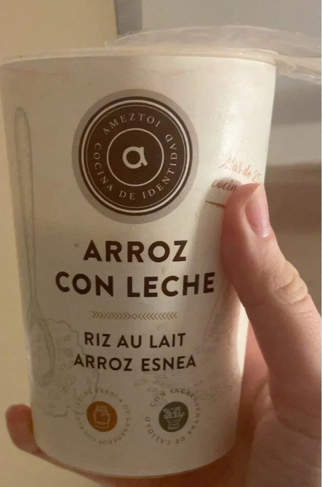 Arroz con leche