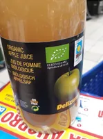 Zumo de manzana ecológico