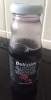 Organic red grape juice