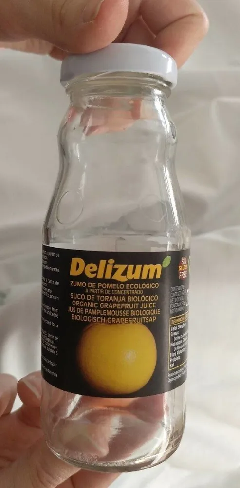 Zumo de pomelo ecologico