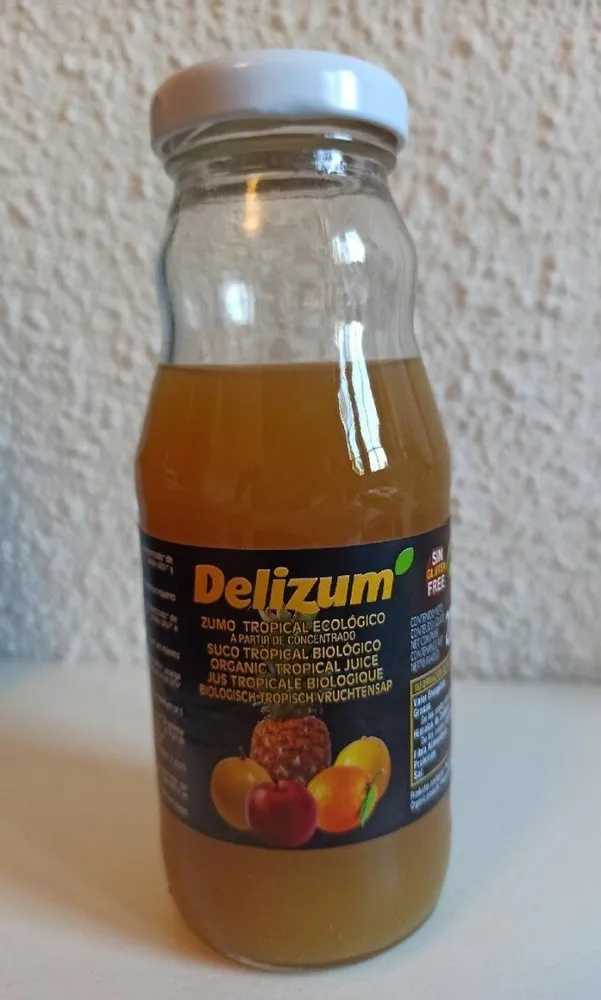Zumo tropical ecológico