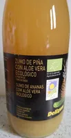 Zumo de piña con aloe vera ecológico