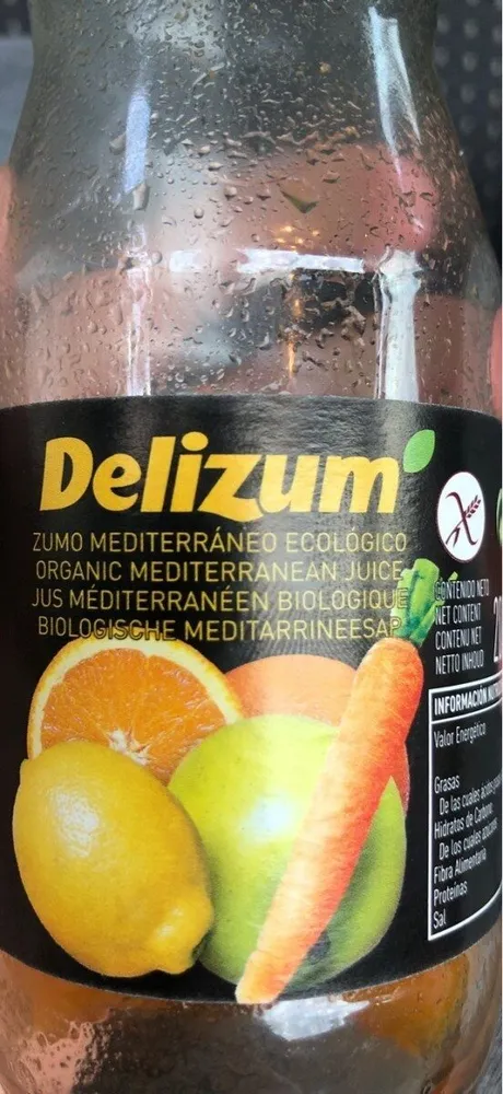 Zumo mediterráneo ecológico