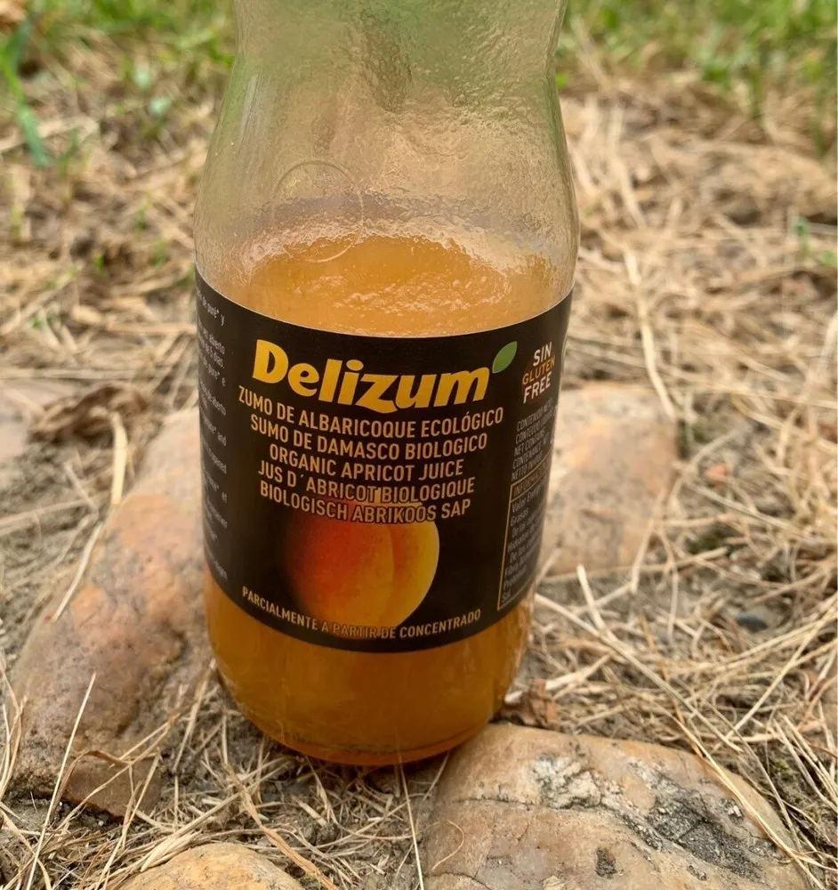 Jus d'abricot biologique