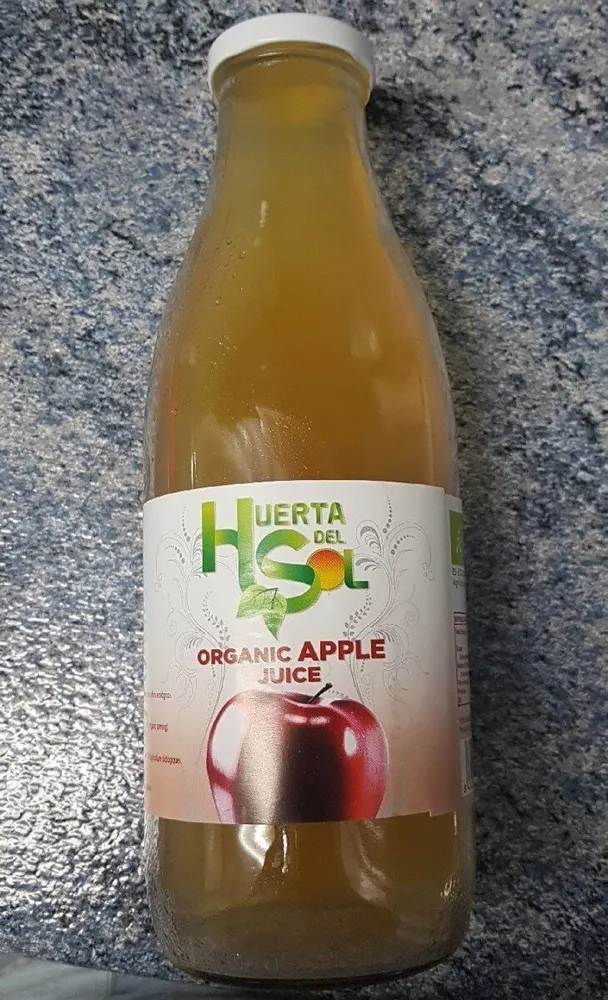 Zumo de manzana ecológico