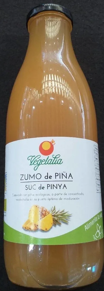 Zumo de piña