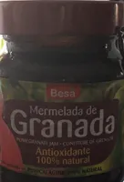 Mermelada de granada