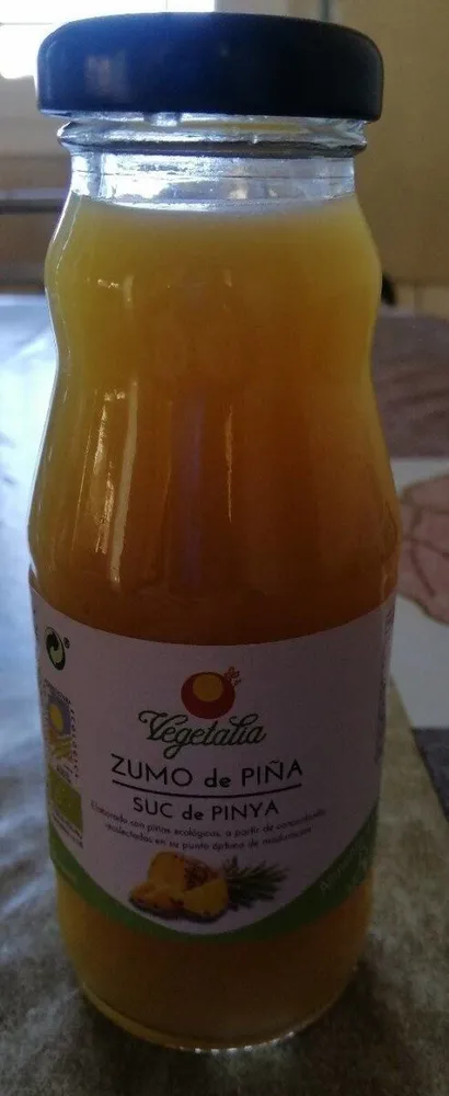 Zumo de piña