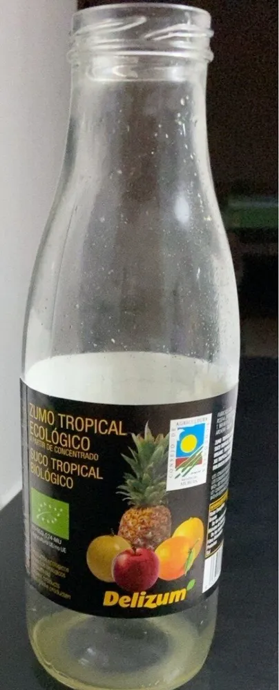 Zumo tropical ecologico