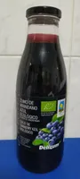 Zumo de arandano azul ecologico