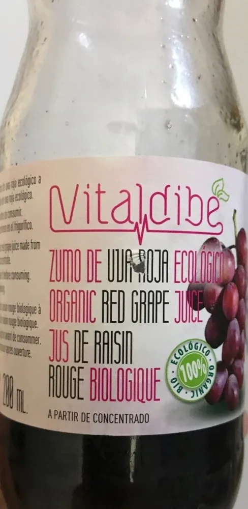 Zumo de uva roja
