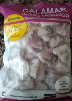 Calamar índico troceado