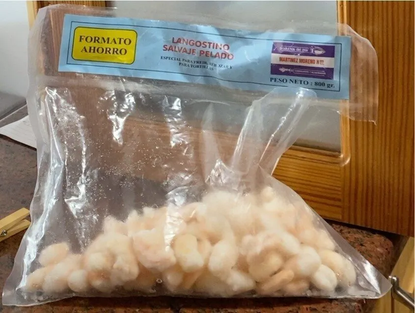 Langostino pelado