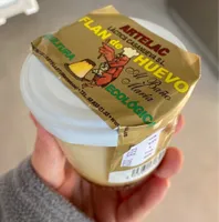 Flan de huevo al baño maria