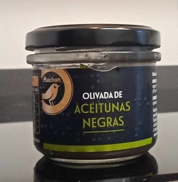Olivada de aceitunas negras