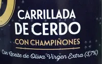 Carrillada de cerdo con champiñones