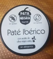 Paté Ibérico Pata Negra Con aceite de oliva virgen extra