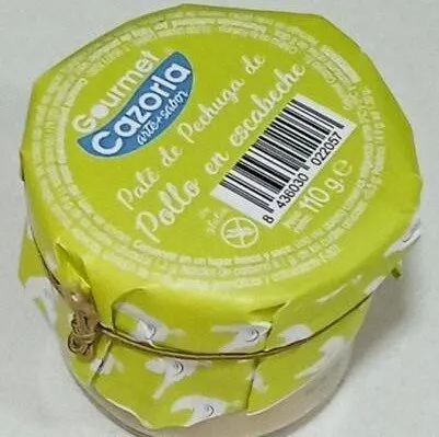 Paté de pechuga de pollo en escabeche