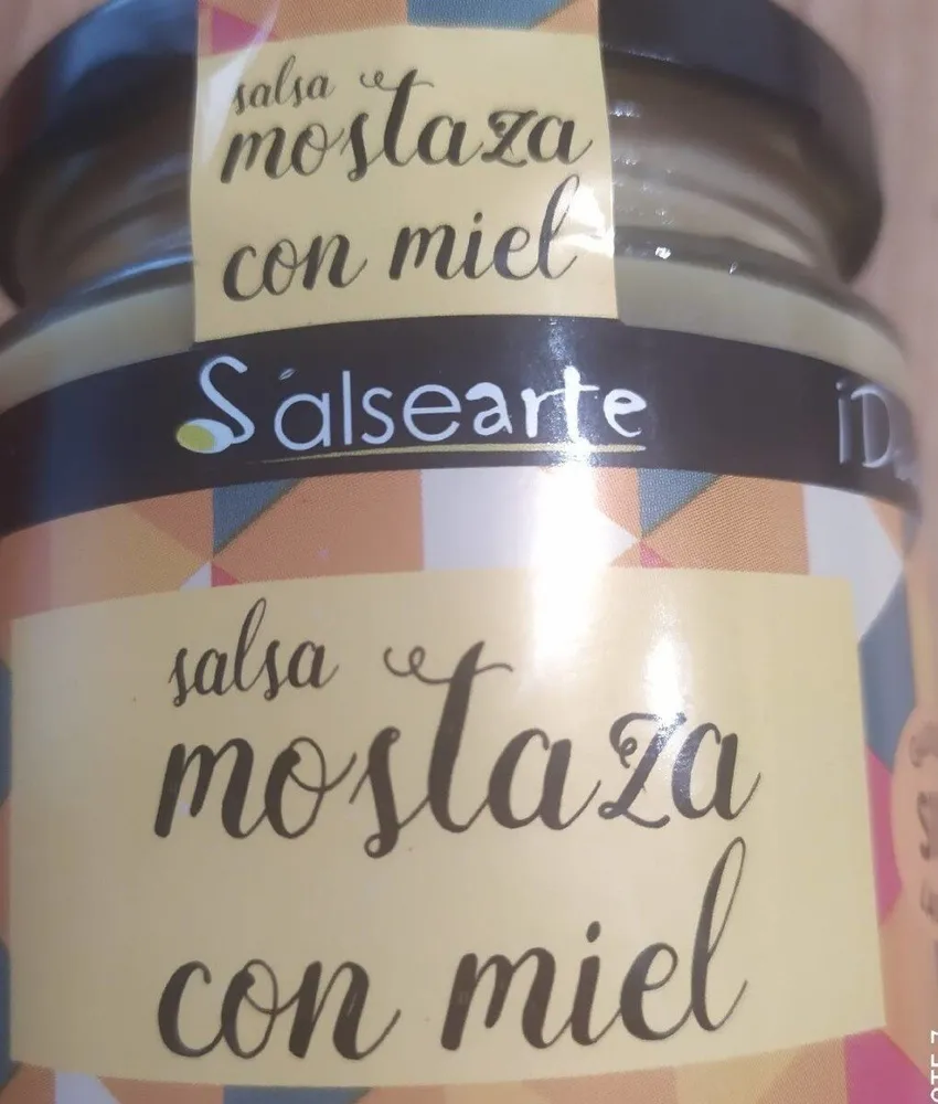 Salsa mostaza con miel