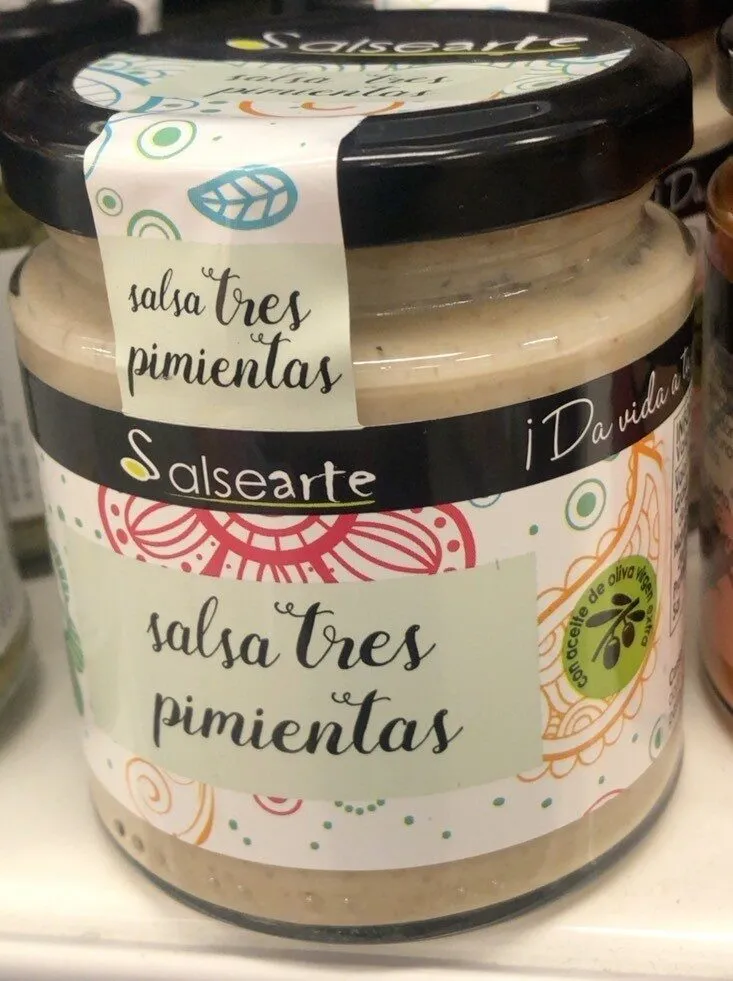 Salsa tres pimientas