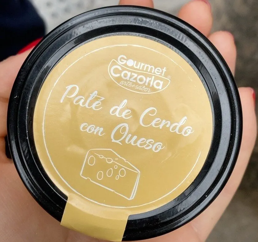 Paté de Cerdo con queso