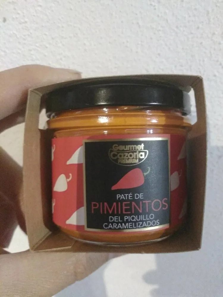 Paté de pimientos del piquillo caramelizados