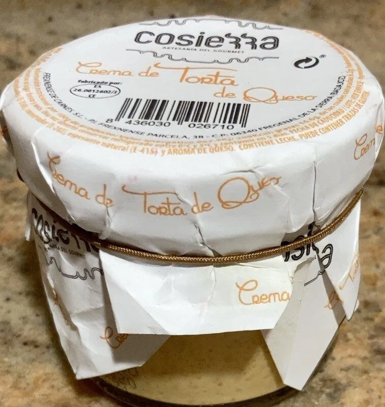 Crema de torta de queso