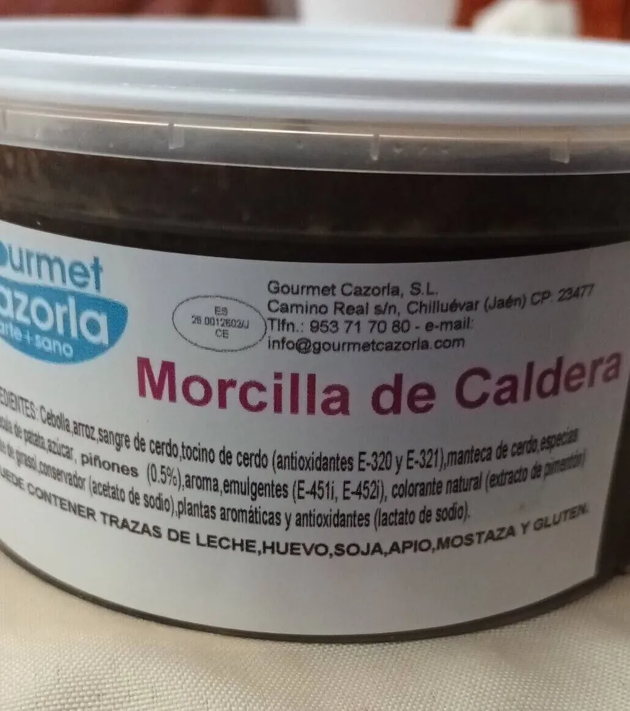 Morcilla de caldera