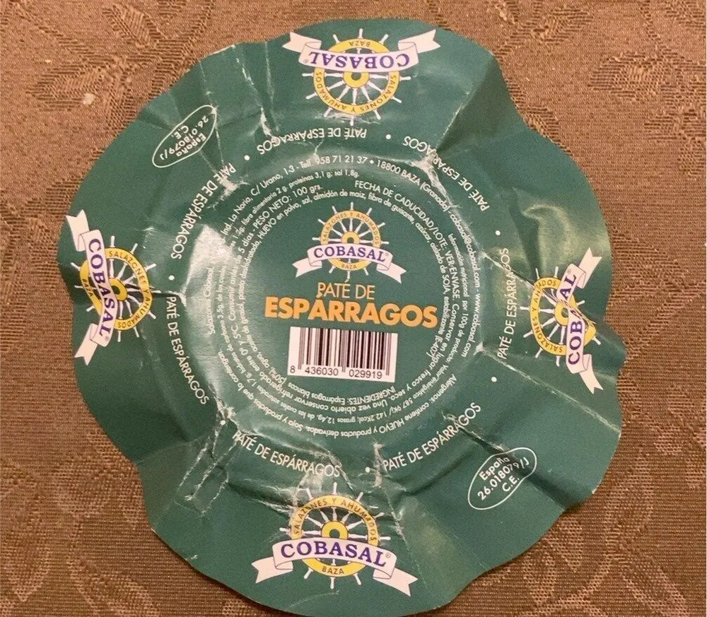 Paté de Esparragos