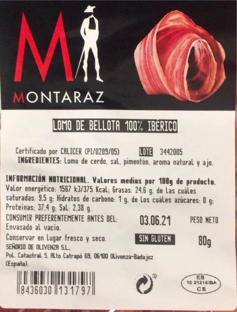 Lomo de bellota