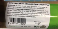 Salchichón vela ibérico extra