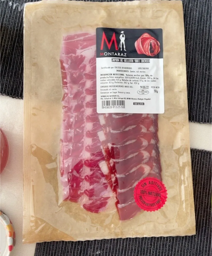 Jamon de bellota 100% ibérico