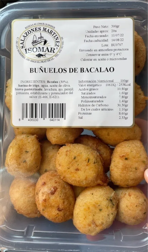 Buñuelos de Bacalao