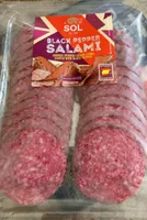 Black pepper salami