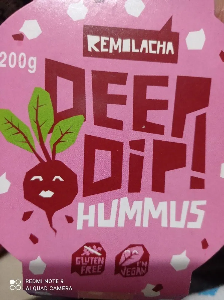 Hummus remolacha