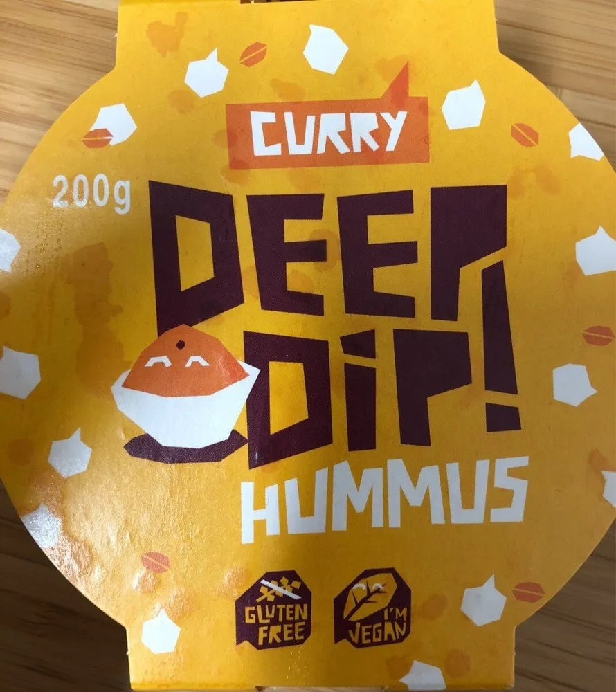 Curry deep dip Hummus