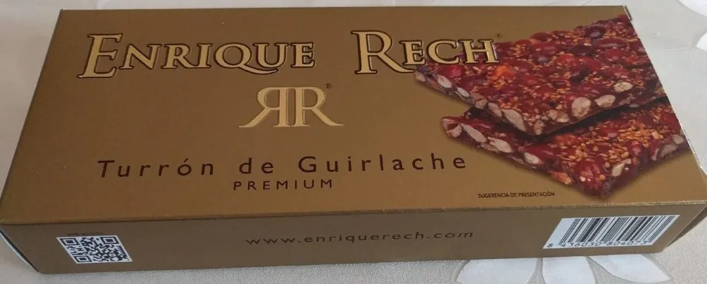 Turrón de Guirlache Premium