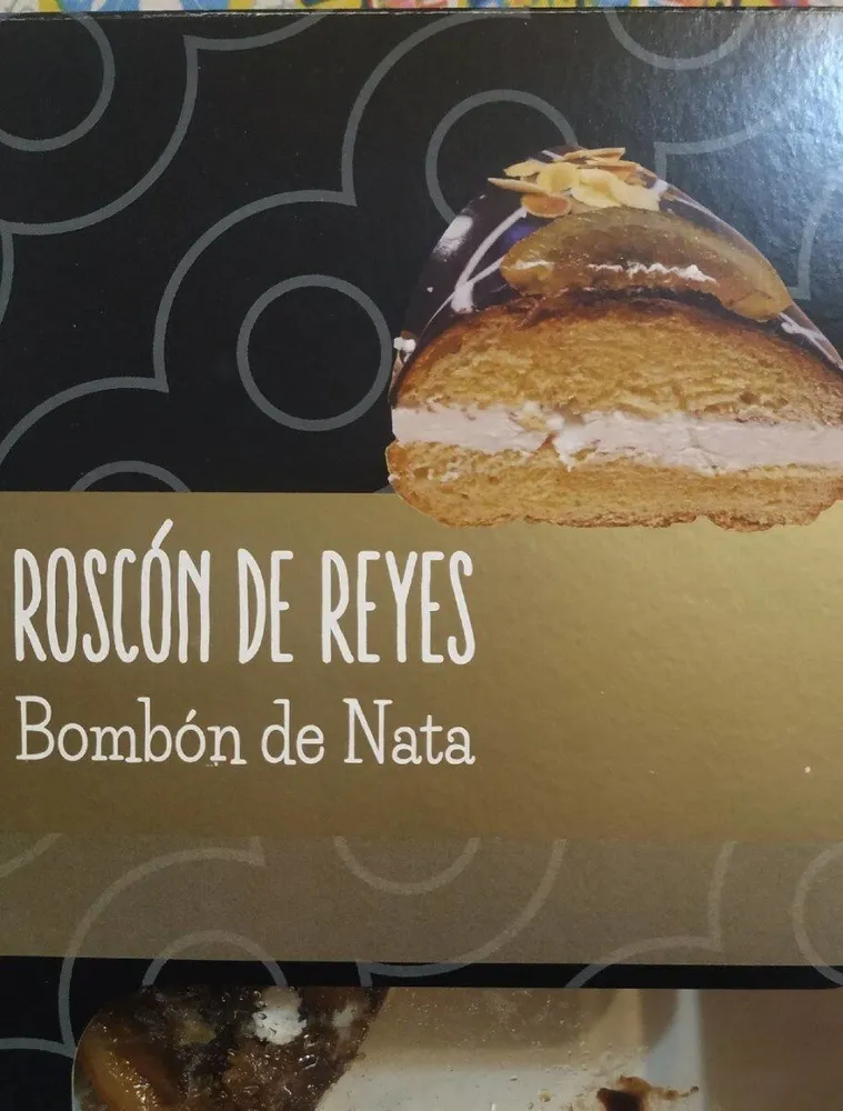 Roscón bombón de nata