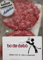 Burguer meat de vedella americana