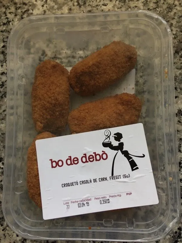 Croqueta casolana de carne (6u)
