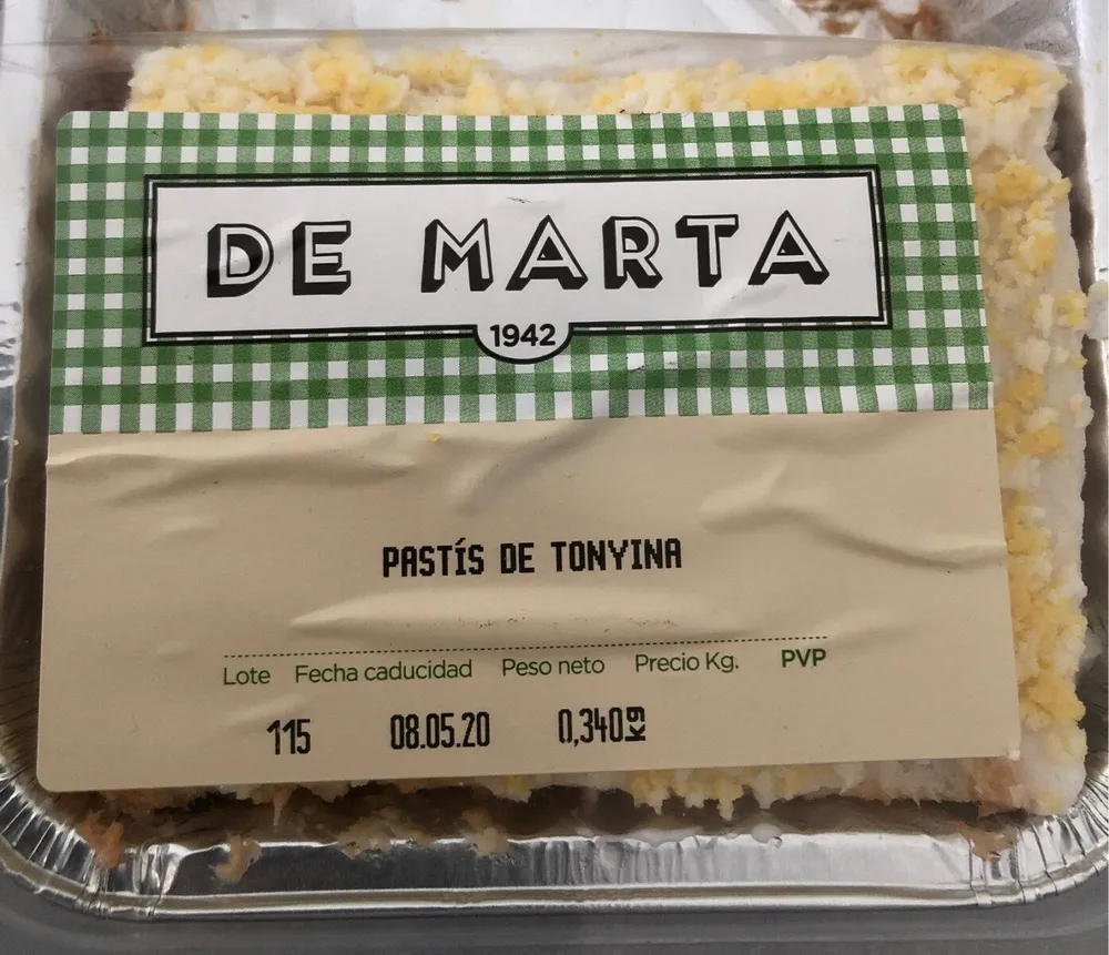 Pastís de tonyina