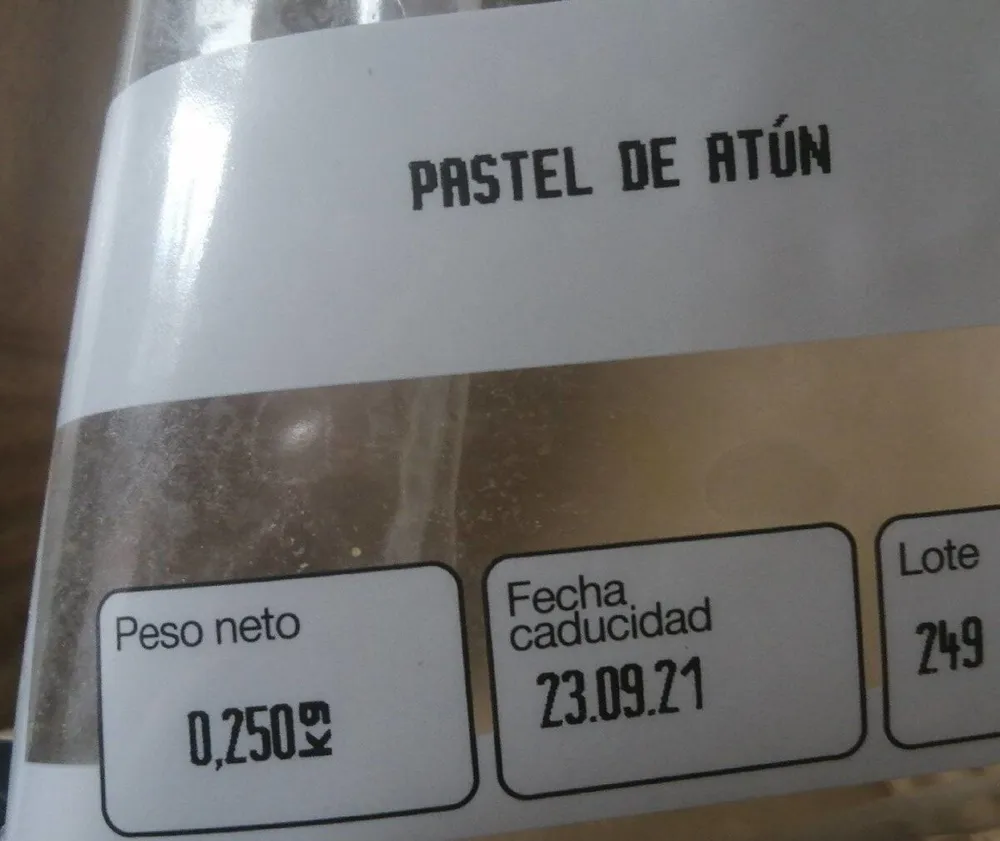 Pastel de Atún