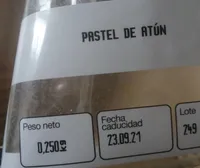 Pastel de Atún