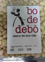 Mongetes amb salsa verda
